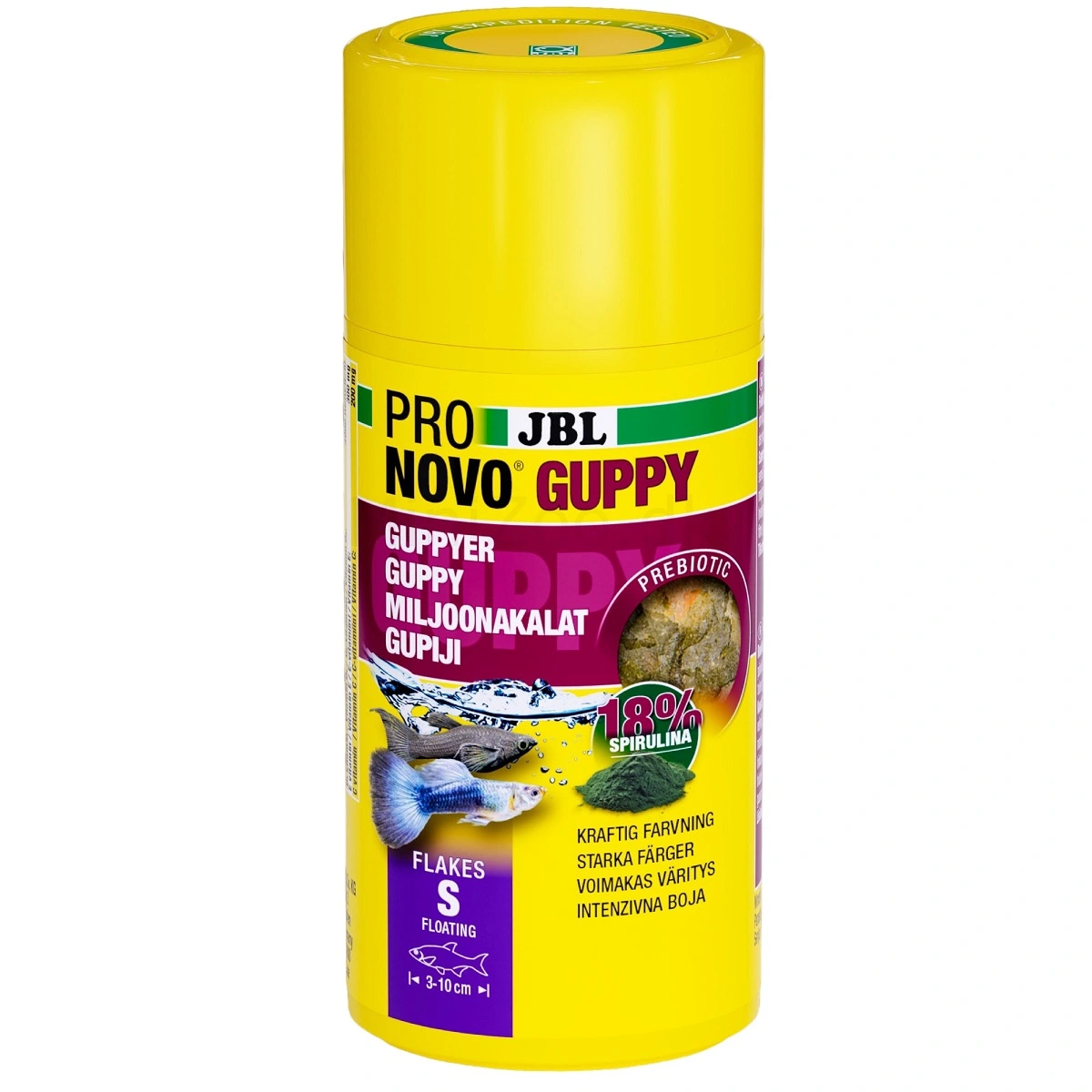 JBL ProNovo Guppy fiskefoder 100 ml Flagefoder